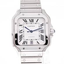 Thumbnail von カルティエ サントス ドカルティエ 40x47 ホワイト – WSSA0018 – 新品・未使用 – 2026年2月 完品セット