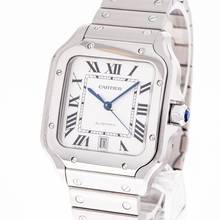 Thumbnail von カルティエ サントス ドカルティエ 40x47 ホワイト – WSSA0018 – 新品・未使用 – 2026年2月 完品セット