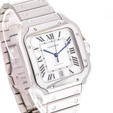 Thumbnail von カルティエ サントス ドカルティエ 40x47 ホワイト – WSSA0018 – 新品・未使用 – 2026年2月 完品セット