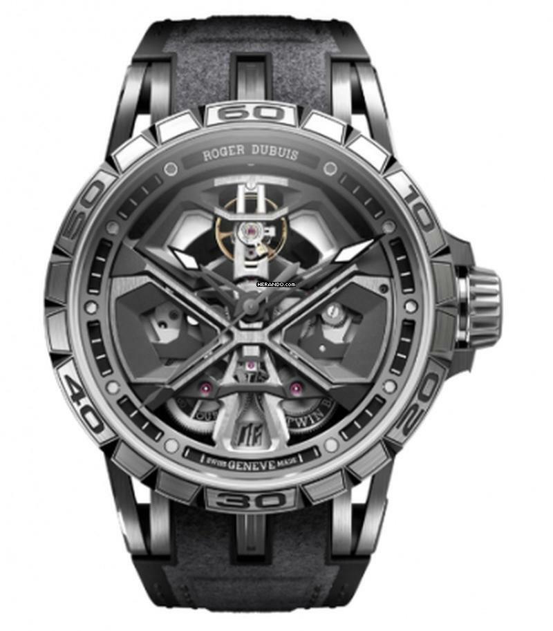  Roger Dubuis Excalibur Huracan - With Box And Papers - Additional Strap DBEX0748 2020 
