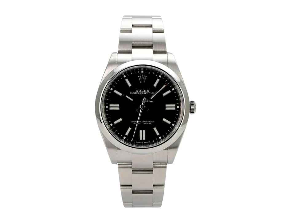  Rolex Oyster Perpetual 41 Ref. 124300 Schwarz 