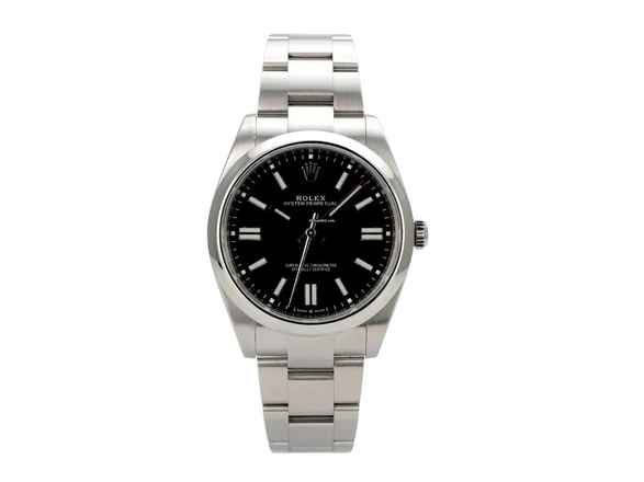  Rolex Oyster Perpetual 41 Ref. 124300 Schwarz 