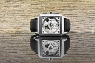 Thumbnail von Jaeger-LeCoultre Reverso Squadra Chronograph GMT Ref. Q7018620 Automatik Calibre 754 Zertifikat 2011