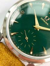 Thumbnail von Omega Classic Vintage Custom Green Dial Serviced 35mm 2605 2605