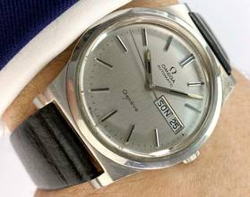 Thumbnail von Omega Genève Vintage Automatic Automatik Day Date 1860169 Steel 1860169