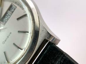 Thumbnail von Omega Genève Vintage Automatic Automatik Day Date 1860169 Steel 1860169