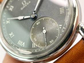 Thumbnail von Omega Classic Vintage Art Deco 35mm Teardrop Lugs Serviced