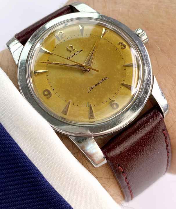  Omega Seamaster Vintage ref 2759 Tropical Dial Calatrava FAT LUGS 2761 