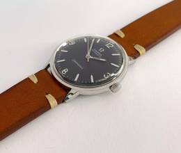 Thumbnail von Omega Seamaster Serviced Seamaster Vintage Automatic Automatik ref 165001 Black Restored Dial 165001