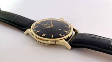 Thumbnail von Omega Constellation Serviced Constellation Vintage Automatic Automatik SOLID GOLD Pie Pan 168005 168005