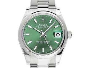 Thumbnail von Rolex Datejust 31 Medium Ref.278240 2021 Full Set wie Neu Datejust Medium Green Dial