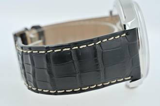 Thumbnail von Montblanc 1858 Pilots Watch Steel Black Dial Manual Wind 113860 Limited