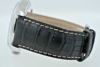 Thumbnail von Montblanc 1858 Pilots Watch Steel Black Dial Manual Wind 113860 Limited