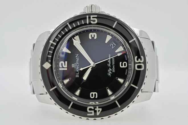  Blancpain Fifty Fathoms Black Dial 5015-1130-71 