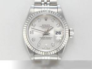 Thumbnail von Rolex Lady-Datejust Stahl Weissgold 750 Diamanten Automatik Gold Damen Stainless Steel 18kt White Gold Jubilé-band Chronometer Oyster