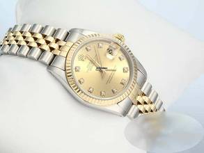 Thumbnail von Rolex Datejust 31 Stahl Gelbgold 750 Diamanten Automatik Gold Stahl Stainless Steel 18kt Yellow Gold Jubilé-band Chronometer Oyster