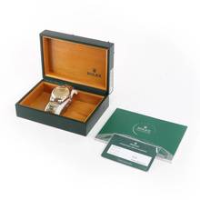 Thumbnail von Rolex Datejust 36 Oyster Fluted Steel Gold Linen Dial