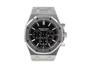 Thumbnail von Audemars Piguet Royal Oak Chronograph 26320st Black Chronograph 41mm Like New 2014