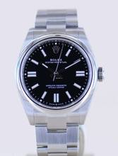Thumbnail von Rolex Oyster Perpetual schwarz Dial Rehaut black 41mm 134300 B+P