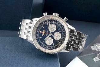 Thumbnail von Breitling Navitimer 1 B01 Chronograph 46 Automatik Stahl Ref. AB012721/BD09 B&P