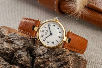 Thumbnail von Cartier Vendome must Vendome Louis Cartier SM Vermeil 925 Silber Damenuhr Ref. W1005354