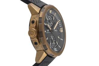 Thumbnail von IWC Aquatimer Chronograph Expedition Charles Darwin Bronze Ref. IW379503 B&P