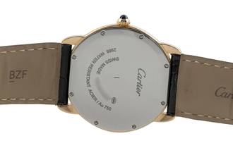 Thumbnail von Cartier Ronde Solo de Cartier 18K (0,750) Gold Medium Size Ref. W6700455 2988 B&P 2017
