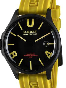  U-Boat 9522/A Darkmoon Yellow IPB Herrenuhr 44mm 5ATM 