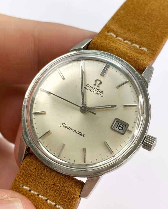  Omega Seamaster Serviced Vintage Seamaster Automatic Automatik Date 166002 166002 