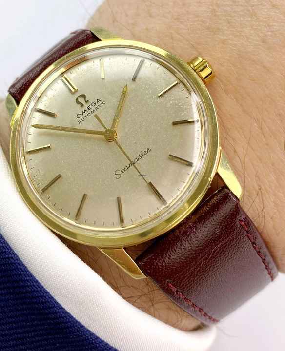  Omega Seamaster Serviced Seamaster Vintage Automatic Automatik No Date ref 165.002 165002 