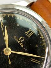 Thumbnail von Omega Classic Vintage Art Deco 35mm Black Gilt Dial Serviced