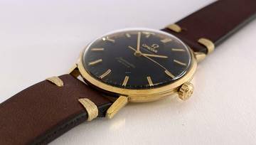Thumbnail von Omega Seamaster DeVille Serviced Seamaster De Ville Vintage Automatic Automatik Black Restored Dial