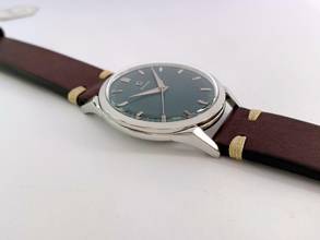 Thumbnail von Omega Classic Serviced Vintage Custom Green Dial ref 2608 2608