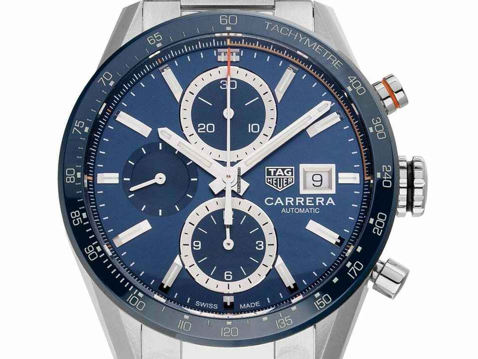  TAG Heuer Carrera Calibre 16 Ref.CBM2112.BA0651 2024 Full Set wie Neu Vintage Carrera Chronograph 