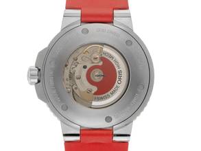 Thumbnail von Oris Aquis Date Ref.01 733 77304153 2022 Full Set wie Neu Vintage Aquis Date Kautschuk Faltschließe