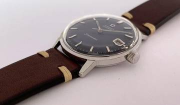 Thumbnail von Omega Seamaster Serviced Seamaster Vintage Automatic Automatik ref 166001 Restored Black Dial 166001