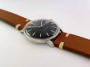 Thumbnail von Omega Seamaster Vintage Automatic Automatik ref 166001 Black Restored Dial 166001