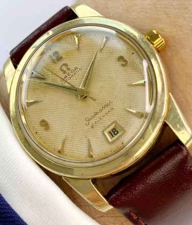  Omega Seamaster Serviced Seamaster Honeycomb Dial Vintage Automatic Automatik ref 2757 Bumper 2757 