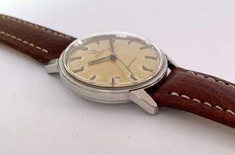 Thumbnail von Omega Seamaster Serviced Seamaster Vintage Automatic Automatik ref 165.002 Cream Dial 165002