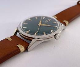 Thumbnail von Omega Classic Vintage Serviced Custom Green Dial 35mm 2608 2608