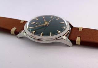 Thumbnail von Omega Classic Vintage Serviced Custom Green Dial 35mm 2608 2608