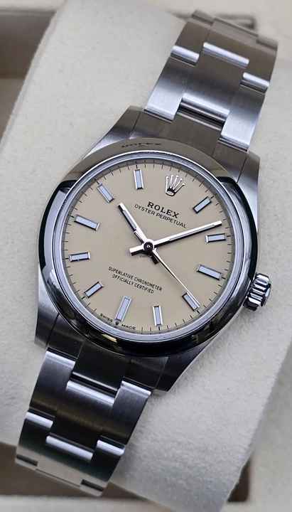  Rolex Oyster Perpetual 31 31mm 277200 Beige Dial Unworn/New Condition - Full Set 1/2026 