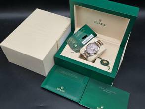 Thumbnail von Rolex Datejust 36 36mm 126231 Chocolate Dial Oystersteel and Everose gold Unworn/New Condition Full Set 8-2024