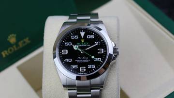 Thumbnail von Rolex Air King like New - Fullset - 11/2022