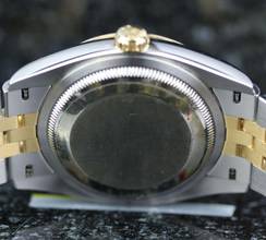 Thumbnail von Rolex Datejust 36 Steel Gold - Motif Diamond - like New - Fullset - 04/2023