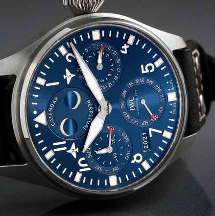  IWC Große Fliegeruhr Big Pilot Perpetual Calendar NEW FULL SET 