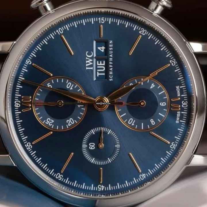  IWC Portofino Chronograph NEW FULL SET 