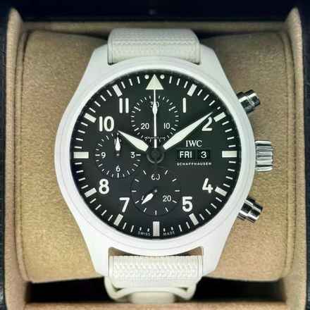  IWC Fliegeruhr Chronograph Top Gun Pilot's Watch Chronograph TOP GUN Edition «Lake Tahoe» NEW FULL SET 