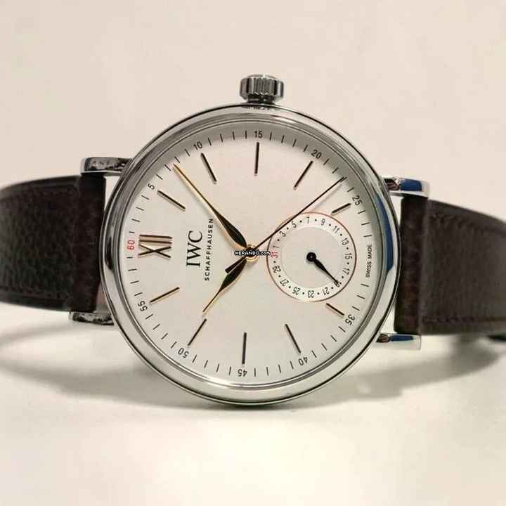  IWC Portofino Pointer Date NEW FULL SET 