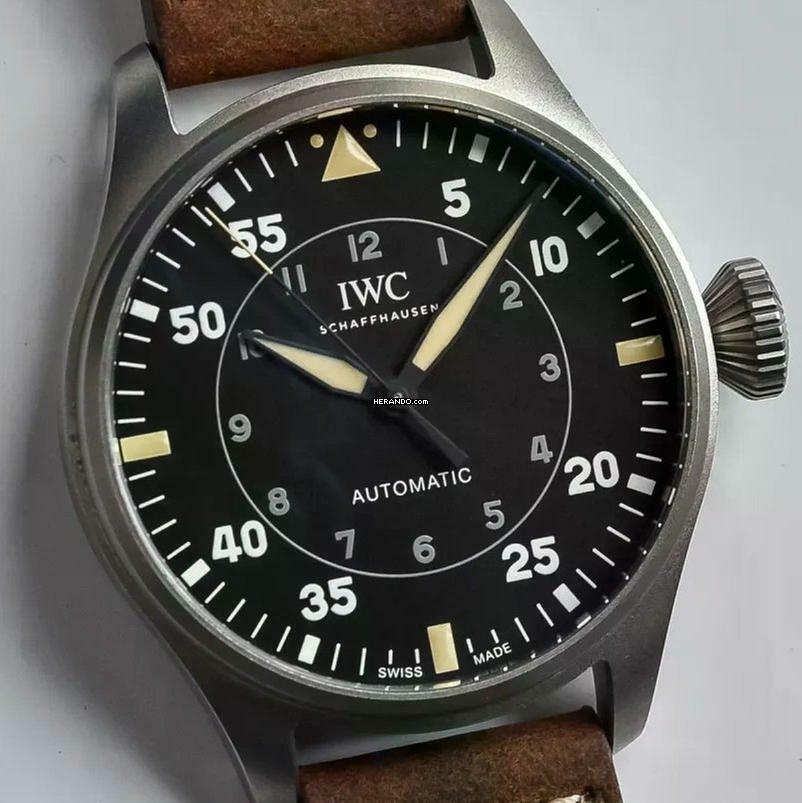  IWC Große Fliegeruhr Big Pilot 43 Iw329701 Spitfire NEW FULL SET 